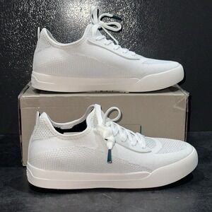 Vessi Weekend Sneaker Womens Size 8 Waterproof Shoes Marble White Spring EUC